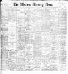 Western Morning News Wednesday 29 January 1896 Page 1