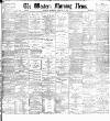 Western Morning News Wednesday 12 February 1896 Page 1