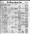 Western Morning News Monday 02 November 1903 Page 1