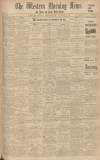 Western Morning News Saturday 11 November 1933 Page 1