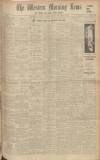Western Morning News Friday 02 November 1934 Page 1