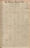 Western Morning News Thursday 08 November 1934 Page 1