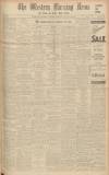Western Morning News Monday 13 January 1936 Page 1