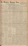 Western Morning News Thursday 02 November 1939 Page 1