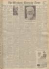 Western Morning News Friday 03 November 1950 Page 1