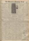 Western Morning News Monday 27 November 1950 Page 1