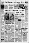 Western Morning News Saturday 04 October 1980 Page 1