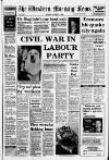 Western Morning News Monday 13 October 1980 Page 1