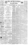 Dover Express Saturday 15 February 1862 Page 1