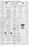 Dover Express Saturday 28 November 1863 Page 1