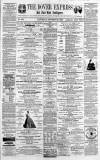 Dover Express Saturday 28 October 1865 Page 1