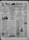 Dover Express Friday 27 October 1876 Page 1