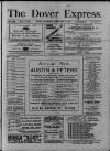 Dover Express Friday 01 February 1878 Page 1