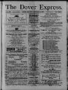 Dover Express Friday 15 February 1878 Page 1