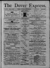 Dover Express Friday 12 July 1878 Page 1