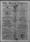 Dover Express Friday 16 August 1878 Page 1