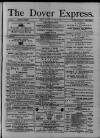 Dover Express Friday 11 October 1878 Page 1