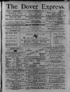 Dover Express Friday 31 January 1879 Page 1