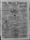 Dover Express Friday 21 February 1879 Page 1