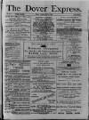 Dover Express Friday 30 May 1879 Page 1
