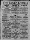 Dover Express Friday 19 September 1879 Page 1