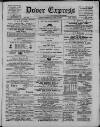 Dover Express Friday 30 July 1880 Page 1