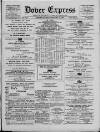 Dover Express Friday 25 February 1881 Page 1