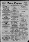 Dover Express Friday 20 January 1882 Page 1