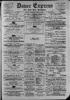 Dover Express Friday 10 March 1882 Page 1