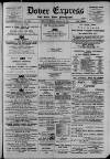 Dover Express Friday 24 March 1882 Page 1