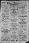 Dover Express Friday 12 October 1883 Page 1