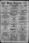 Dover Express Friday 12 September 1884 Page 1