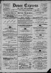 Dover Express Friday 02 January 1885 Page 1