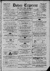 Dover Express Friday 14 August 1885 Page 1