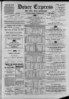 Dover Express Friday 12 March 1886 Page 1