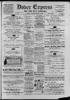 Dover Express Friday 16 April 1886 Page 1