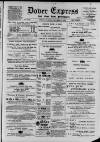 Dover Express Friday 15 October 1886 Page 1
