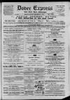 Dover Express Friday 31 December 1886 Page 1