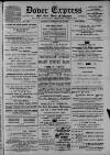 Dover Express Friday 18 March 1887 Page 1