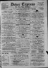 Dover Express Friday 04 November 1887 Page 1
