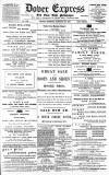 Dover Express Friday 20 January 1888 Page 1