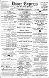 Dover Express Friday 27 January 1888 Page 1