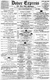 Dover Express Friday 09 March 1888 Page 1