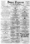Dover Express Friday 31 January 1890 Page 1