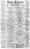 Dover Express Friday 05 December 1890 Page 1