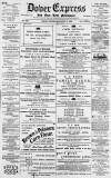 Dover Express Friday 25 August 1893 Page 1
