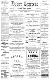 Dover Express Friday 01 March 1901 Page 1