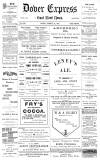 Dover Express Friday 22 March 1901 Page 1