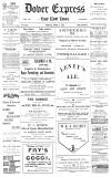 Dover Express Friday 05 April 1901 Page 1