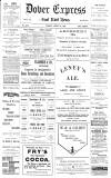 Dover Express Friday 12 April 1901 Page 1